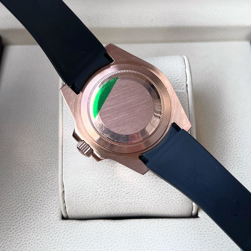 Laojia Automatic Mechanical GMT Date Window Ceramic Bezel Glass Tape Case Luminous Hands Watch Wholesale_voghion.com