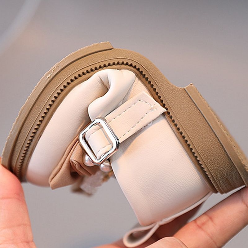 XUANMU Herbst Baby Mädchen Niedliche Bären Lederschuhe Prinzessin Schuhe Weiche Kinder Baby Kleinkind Einzelne Schuhe X113B_voghion.com