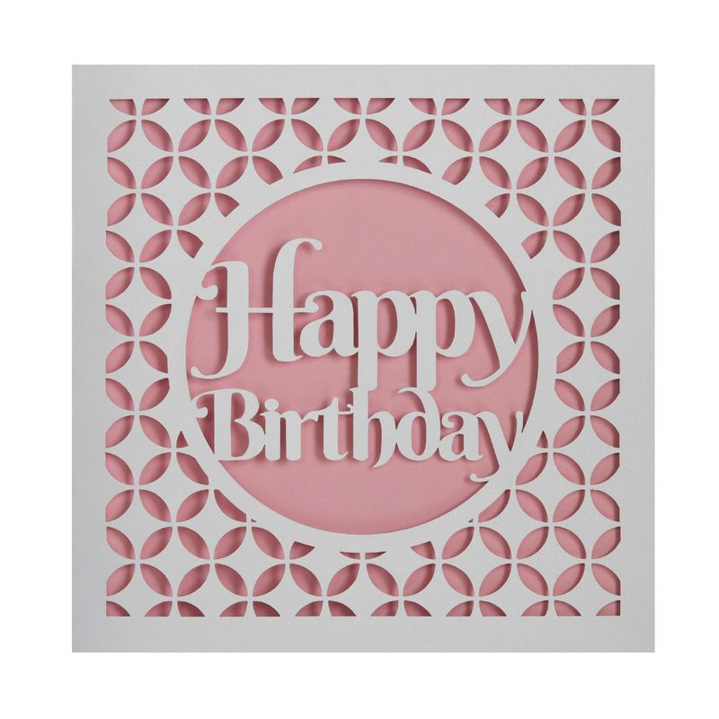 Lillian Factory In-Stock Party Invitation Cutout Paper Window Flower Happy Birthday Greeting Card Export Wholesale_voghion.com