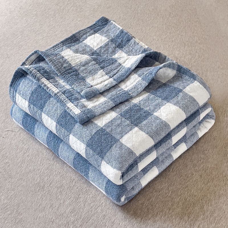 Three-Layer Cotton-Blend Nap Blanket 2025 Fall/Winter New_voghion.com