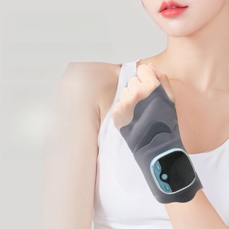 EMS Smart Adjustable Hand Instrument Heat Therapy Tendon Sheath Full Wrist Electric Heating Massager_voghion.com