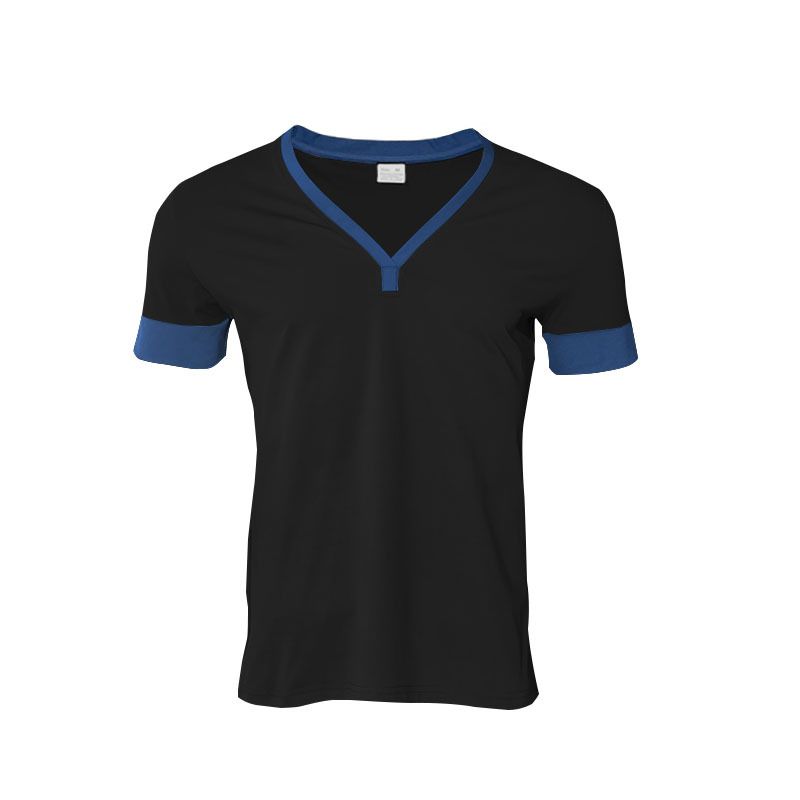 Instagram 2024 Saldi Estivi Maglietta Casual da Uomo a Maniche Corte con Scollo a V e Grandi Righe_voghion.com