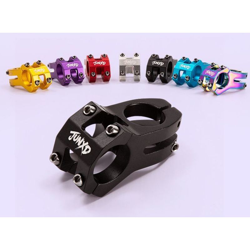 Potence creuse ultra-légère pour VTT, alliage d'aluminium de 31,8 mm, accessoires de vélo modifiés et colorés_voghion.com