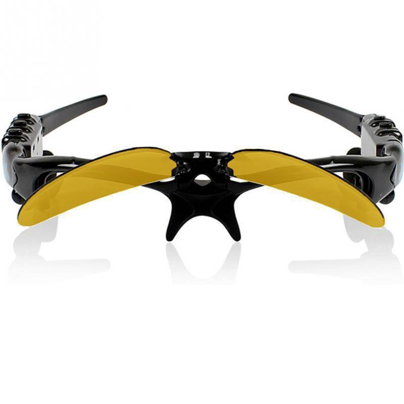 Cycling Eyewear Smart Bluetooth Glasses With MP3 Player GPS Navigation Polarized Sunglasses With Built-In Speakers Hands-Free Calling SD Card Slot_voghion.com