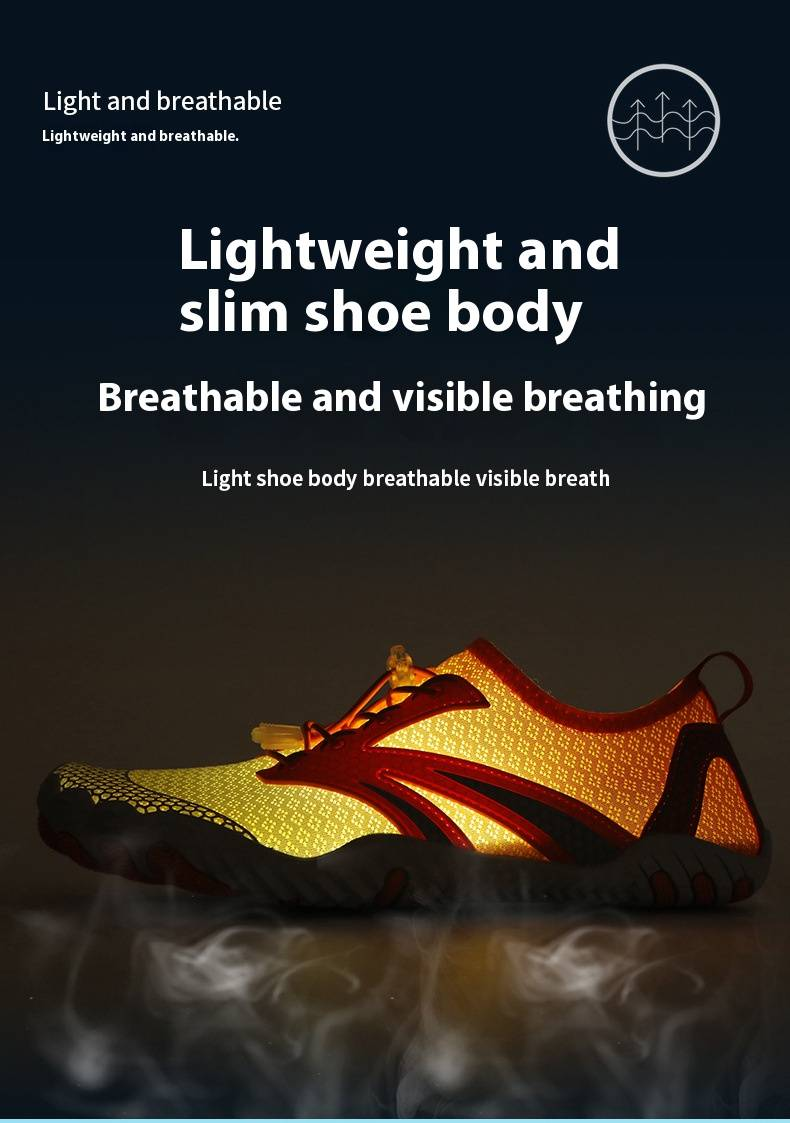 Lightweight Breathable Gym Shoes For Men And Women - Non-Slip Yoga Sneakers With Cushioned Sole For Squats, Deadlifts & Jump Rope_voghion.com