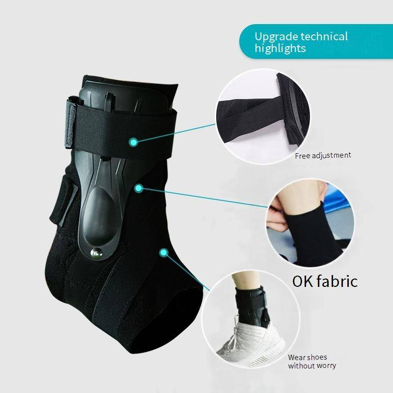 Professional Ankle Brace For Men & Women - Adjustable Support For Basketball, Running, Soccer - Universal Fit For Injury Prevention & Recovery_voghion.com
