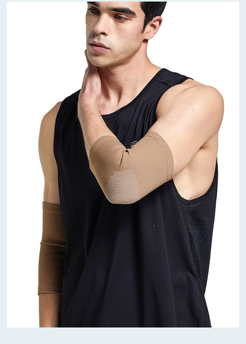 Kompressions-Ellenbogen- und Handgelenksbandage – Atmungsaktive Nylon-Armbandage zur Vorbeugung von Verletzungen beim Basketball, im Fitnessstudio und bei Sportarten_voghion.com
