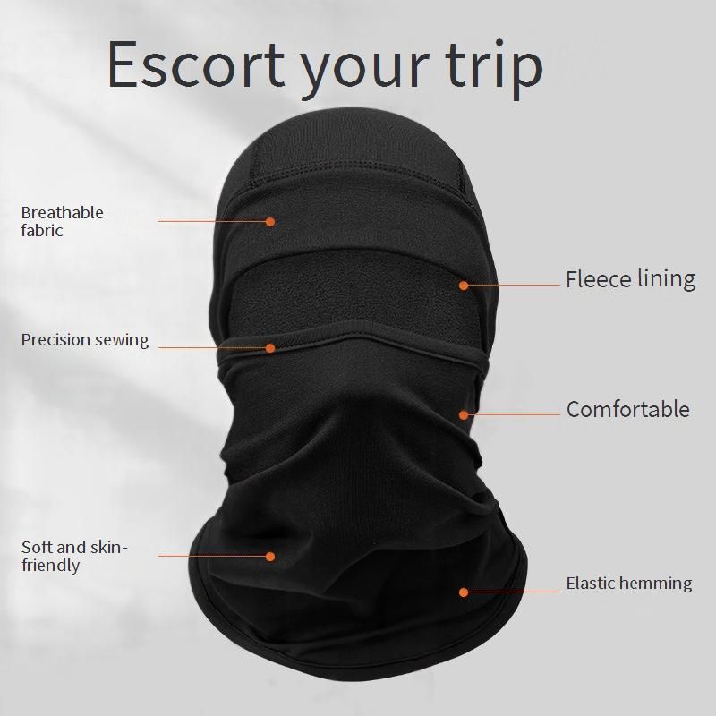 Unisex Winter Ski Balaclava Face Mask – Windproof & Thermal Neck Warmer For Motorcycle Riding, Snowboarding, And Outdoor Activities_voghion.com