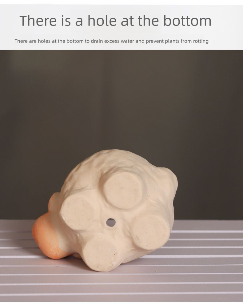 Cartoon Animal Ceramic Flower Clearance Sale Exquisite Small Large Diameter Cute Succulent Special Pot Desktop_voghion.com