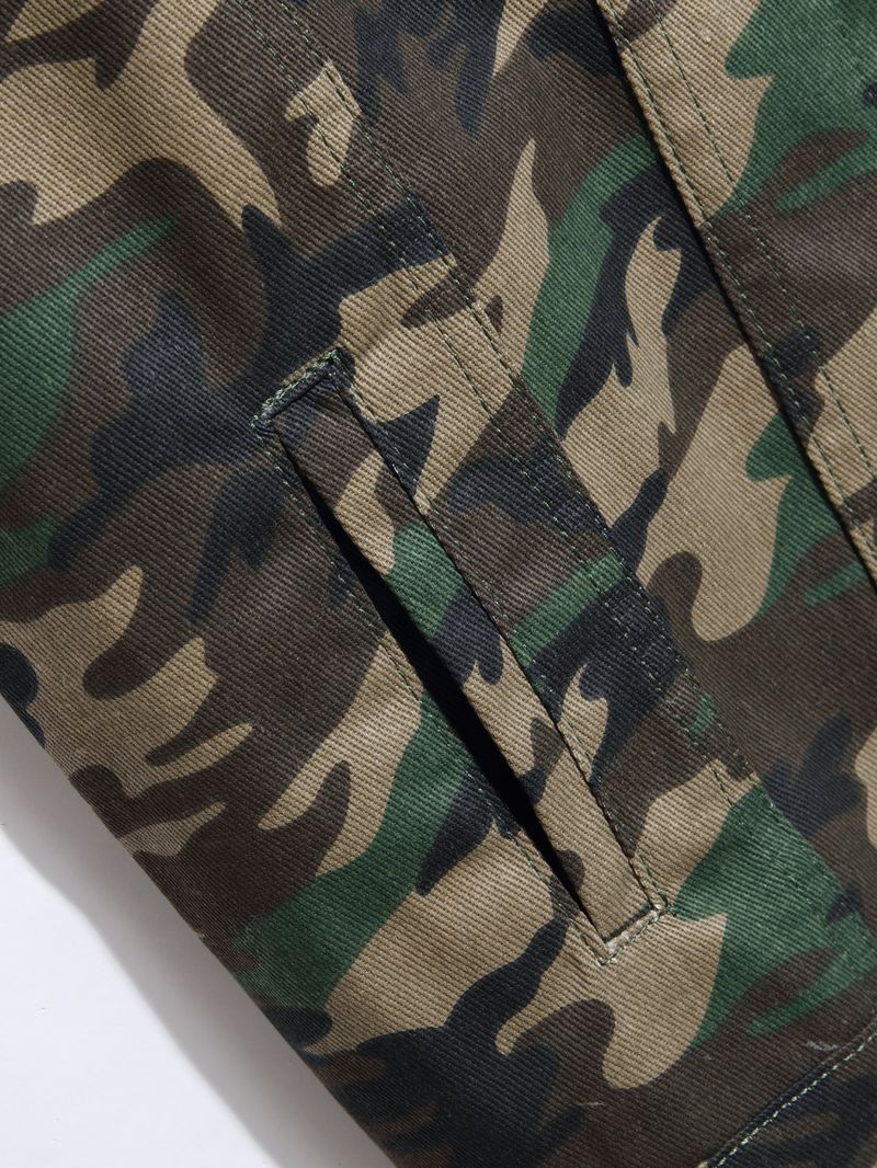 Men's Jacket Denim Top Short SleeveDenim Jacket Trendy New Style_voghion.com