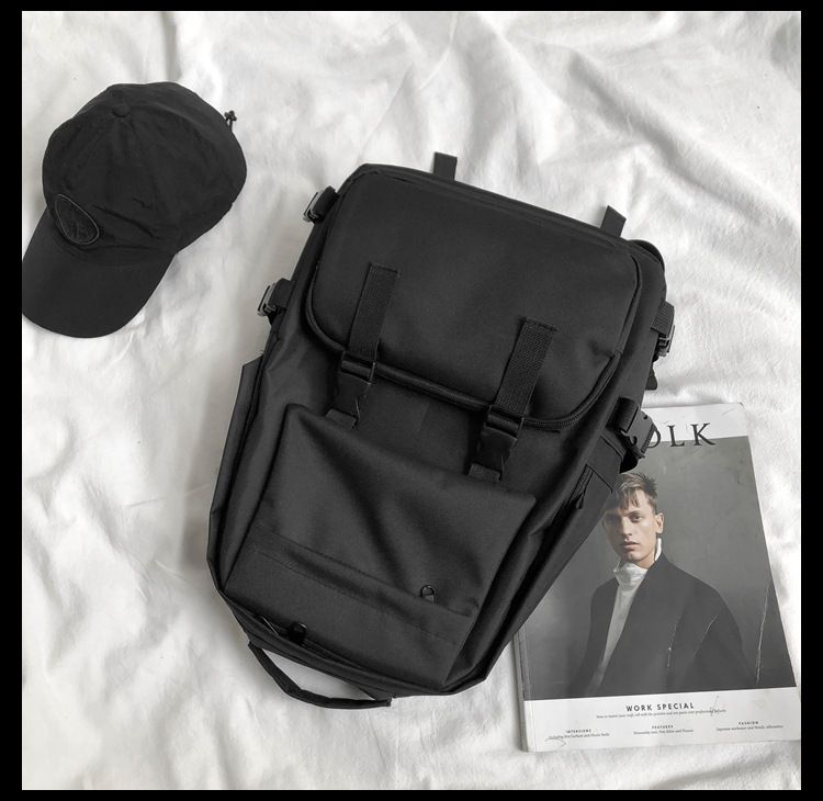 Workwear high-capacity for women Korean version high school Harajuku ulzzang college student versatile men's backpack_voghion.com