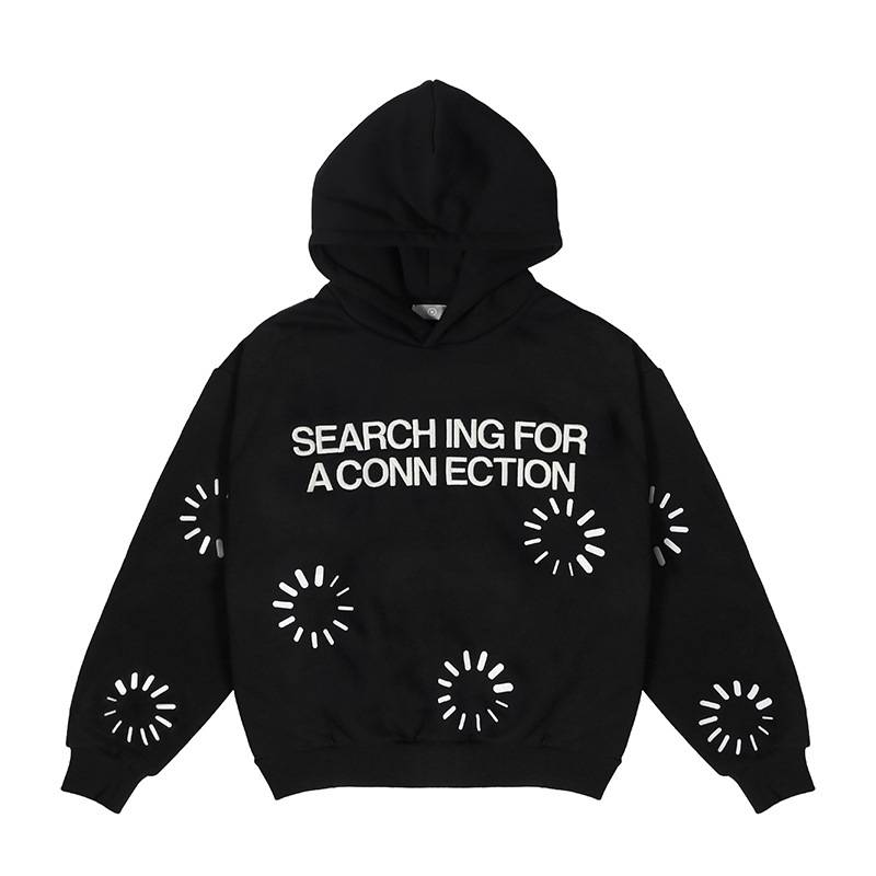 Abbigliamento maschile autunno e inverno pesante 480g caricato felpa oversize con cappuccio_voghion.com