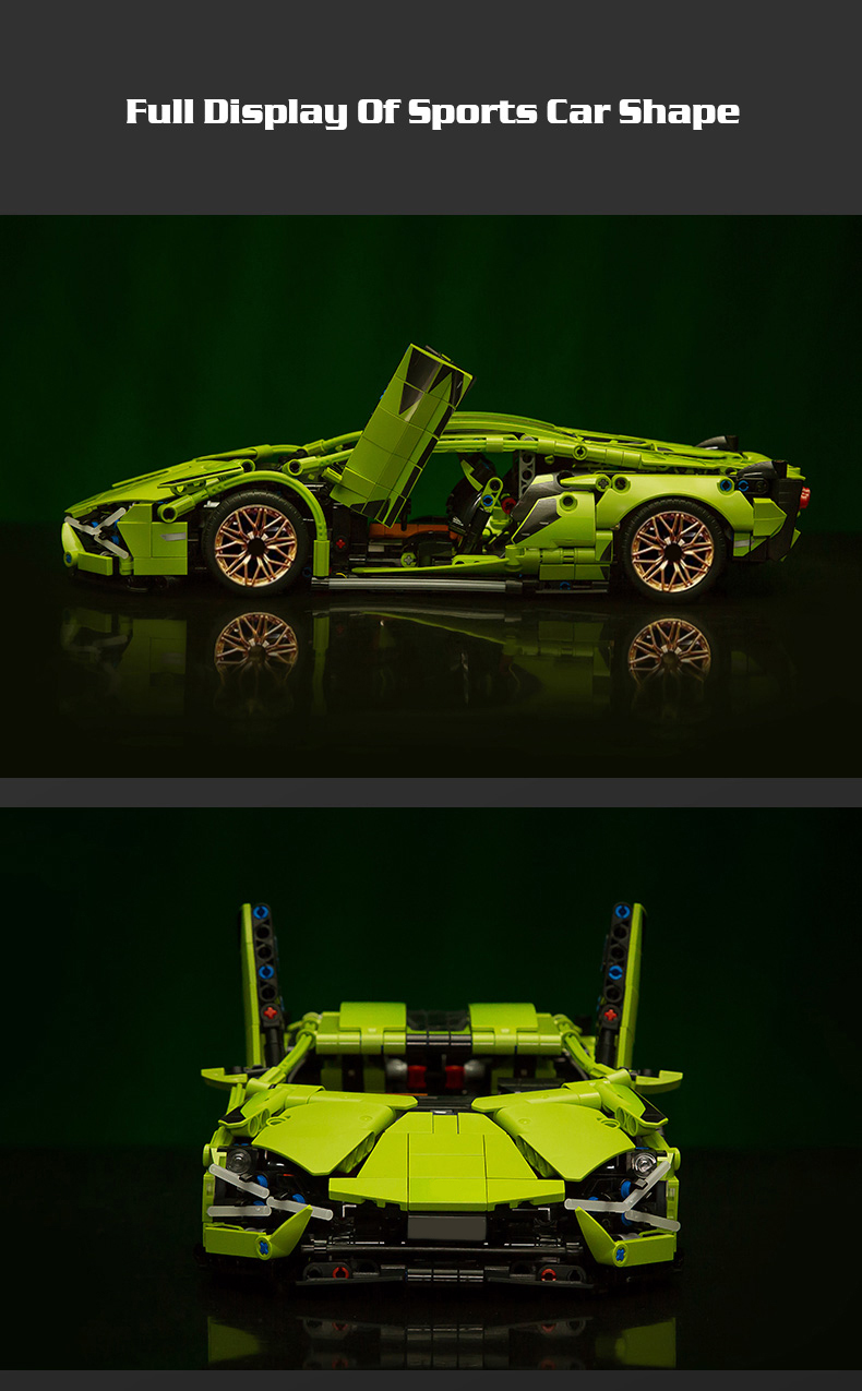 Technical Building Blocks Racing Car Static Model Or Remote Control Electric RC Car Version Optional Construction Toys For Boys_voghion.com