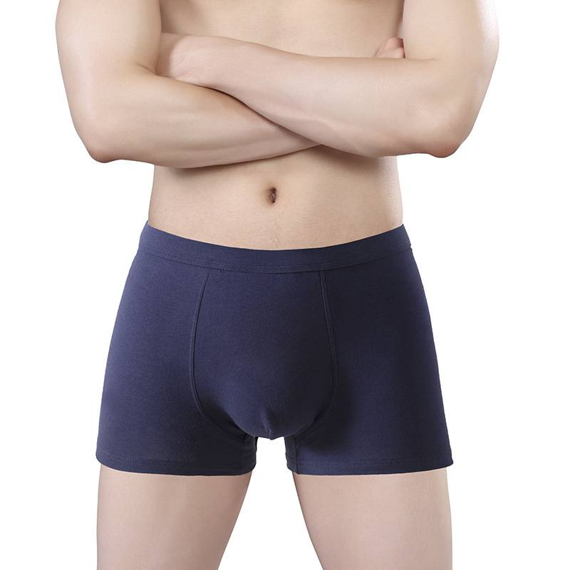 Men's Underwear Boxer Briefs Loose Breathable Plus Size Fat Men High Waist Boxer Briefs For The Elderly_voghion.com