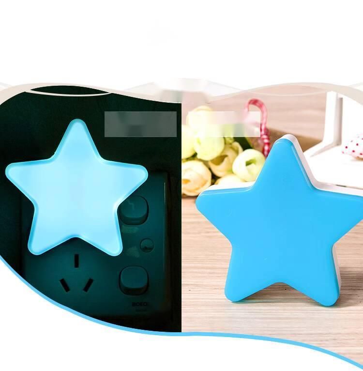 Control Sensor Night Light LED Plug-in Mini Energy-saving Bedside Baby Feeding Bedroom Creative Dreamy Table Lamp_voghion.com