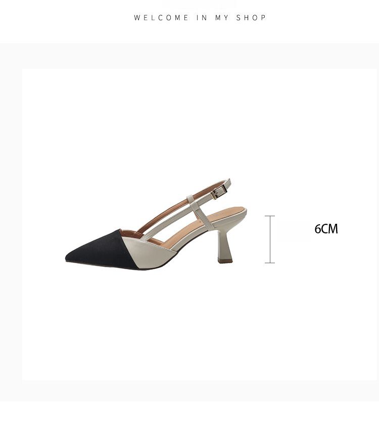 Scarpe singole classiche piccole e profumate, nuovi sandali estivi con tacco alto Baotou Back Air_voghion.com