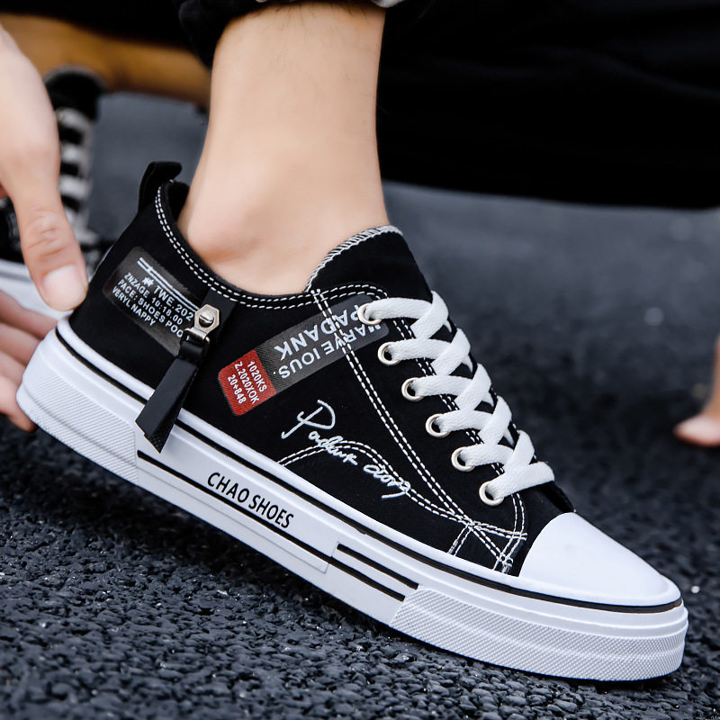 Nuove scarpe in tela traspirante per la primavera 2025, scarpe casual in tessuto da uomo, scarpe da ginnastica basse leggere e alla moda_voghion.com
