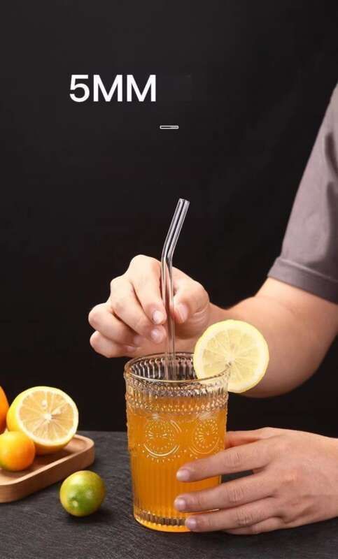 【 10000 People's Collection 】 High Borosilicate Glass Extended Bent Shape, Internet Famous Food Grade Drinking Water,_voghion.com