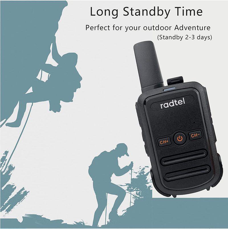 Mini Walkie Talkie Radtel RT12 Portable Two Way PMR FRS Radio Comunicador Long Range Kids Walkie-Talkie For Hotel_voghion.com