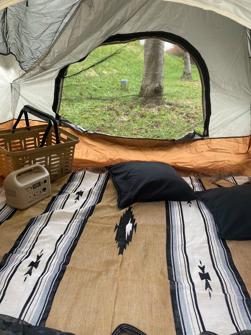 Tapete de acampamento ao ar livre estilo étnico japonês, tapete de piquenique, barraca, tapete de corredor, carpete_voghion.com