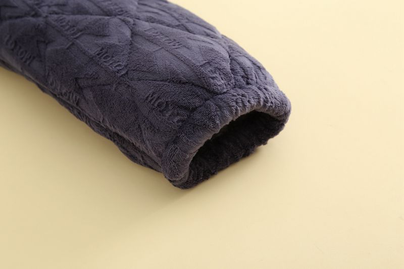 Muška odjeća, pidžama od koraljnog flisa, jesenski i zimski stil, troslojna prošivena, zadebljana i baršunasta, topla flanelska muška kućna odjeća, odijelo_voghion.com