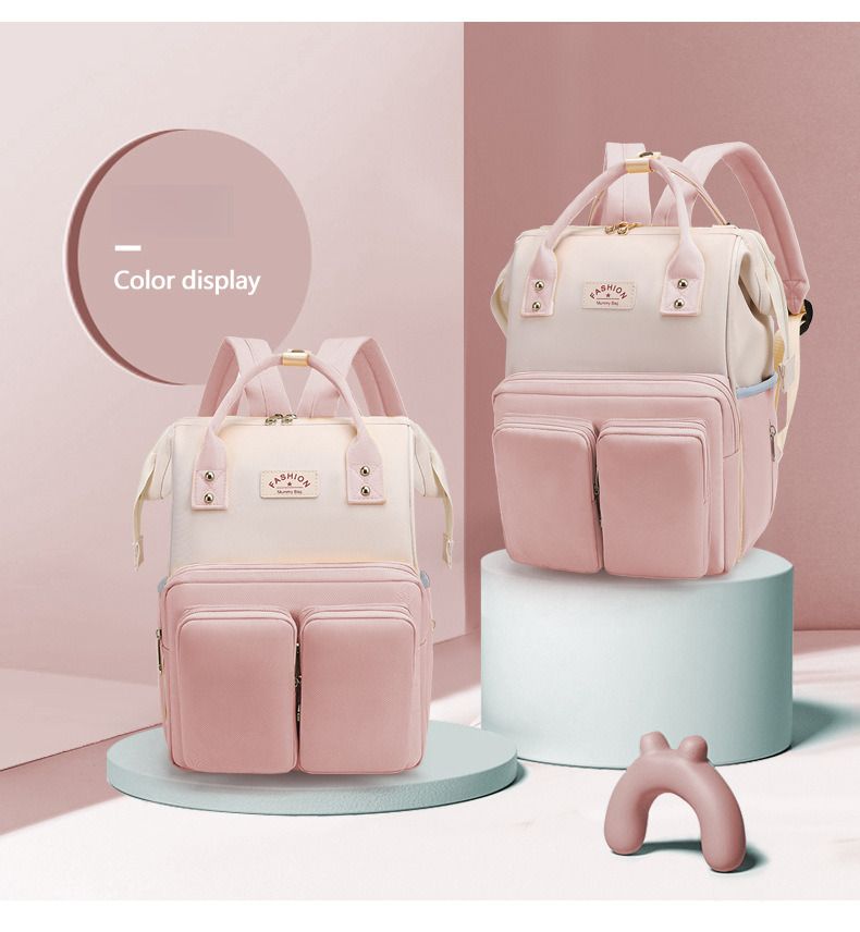 Multifunktionale, tragbare Mama-Tasche für Mütter, vielseitig einsetzbar, große Kapazität, wasserdicht, Mama-Tasche zum Tragen des Babys auf Reisen_voghion.com