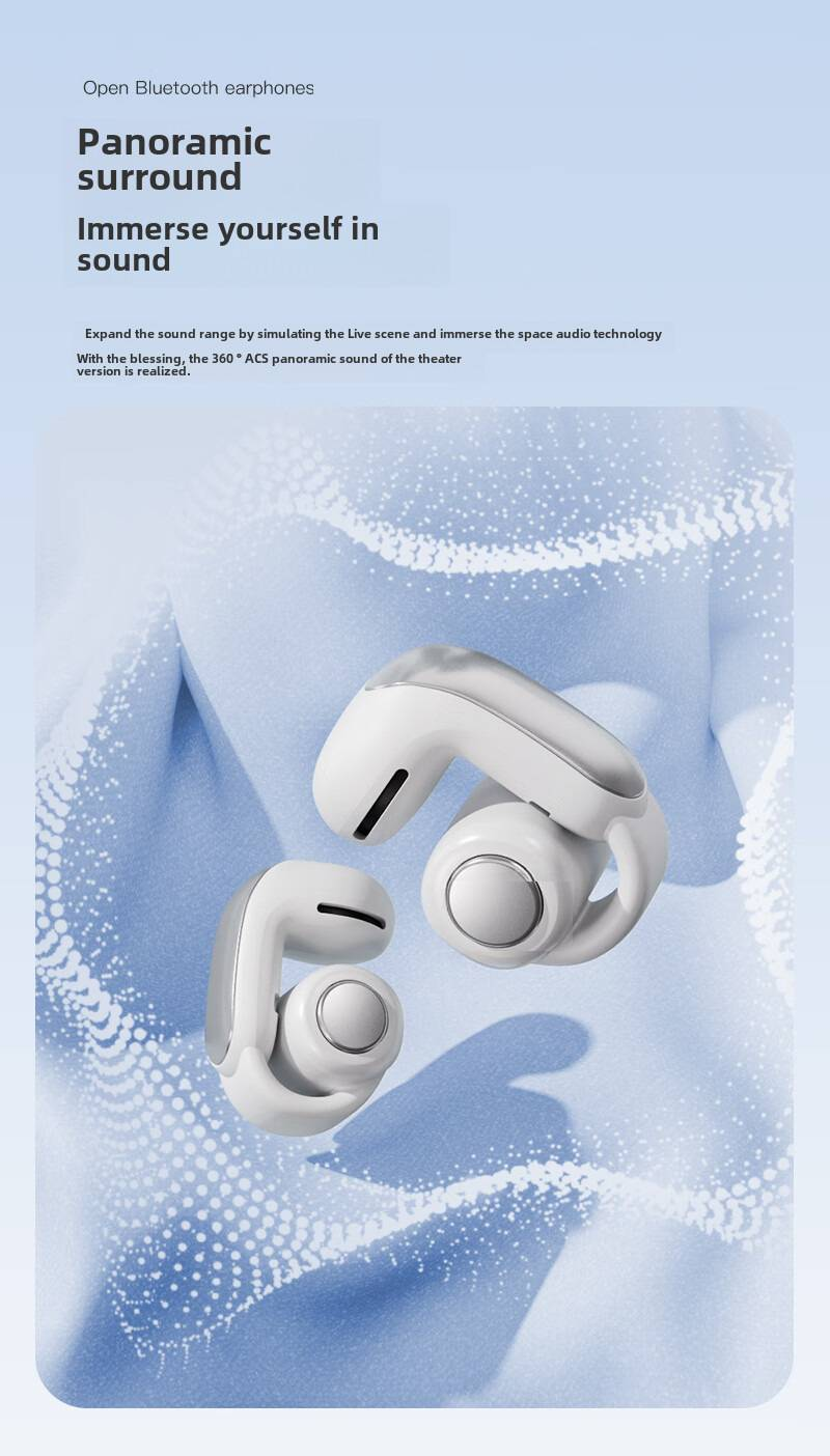 Écouteurs Bluetooth sans fil Ultra ouverts, oreillettes à clipser, adaptées, 2024 _voghion.com