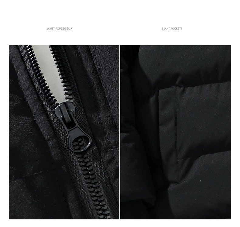 Piumino retrò unisex, cappotto trapuntato oversize con cappuccio, parka invernale spesso per uomo e donna_voghion.com