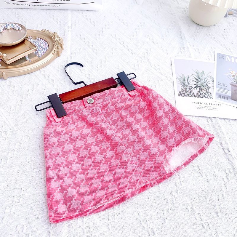 Mutter & Kinder Mädchen Prinzessin anzug für kinder kinder puffärmeln jeansjacke kurzen rock zwei-stück_voghion.com