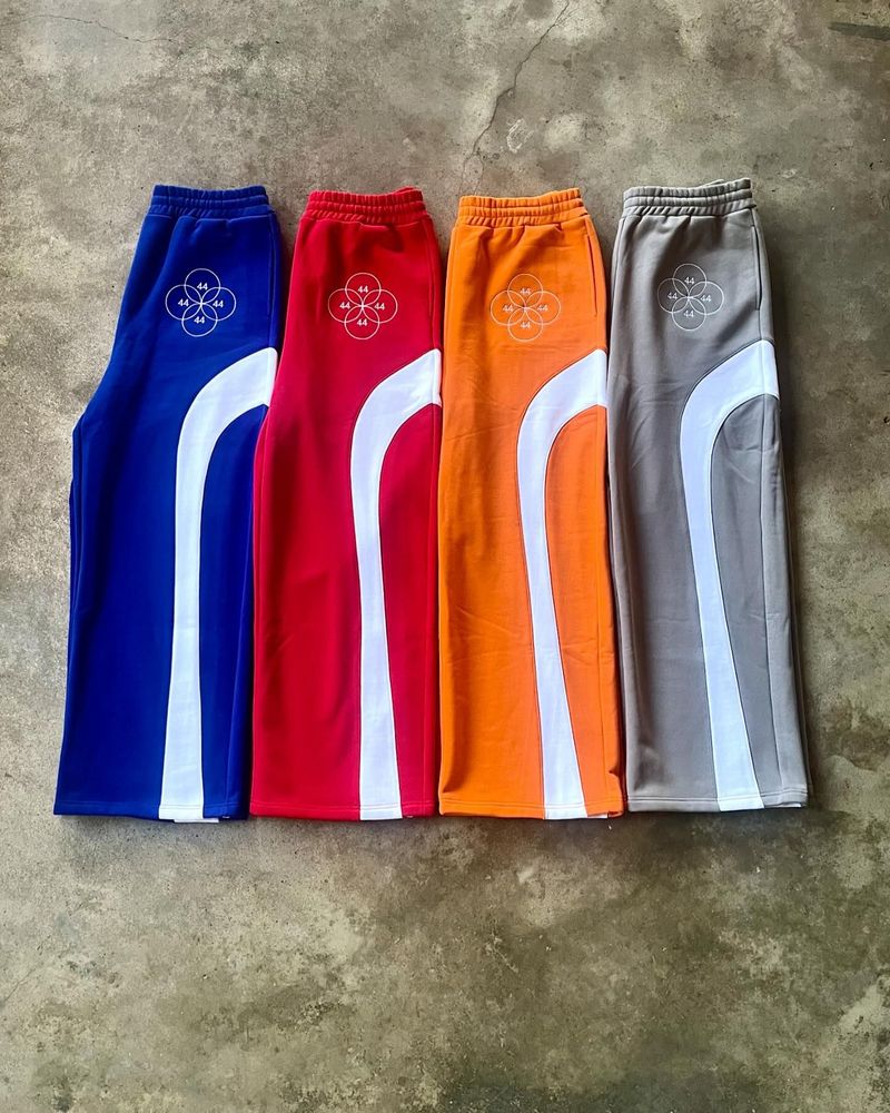 Moška oblačila, elastične vrvi, trenirke z potiskom, patchwork, priložnostne hlače, high street hip hop rap street y2k_voghion.com