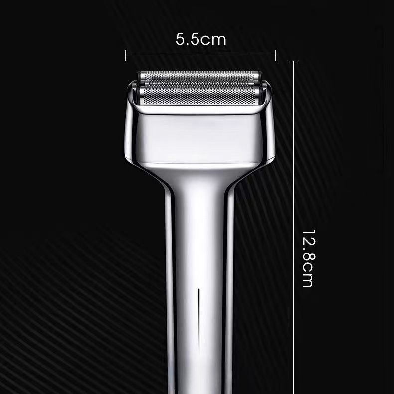 Rasoio elettrico da uomo SL311 - Sistema di rasatura rotante a 3 lame con testine flottanti, impermeabile e ricaricabile, adatto per barbe folte e ispide._voghion.com