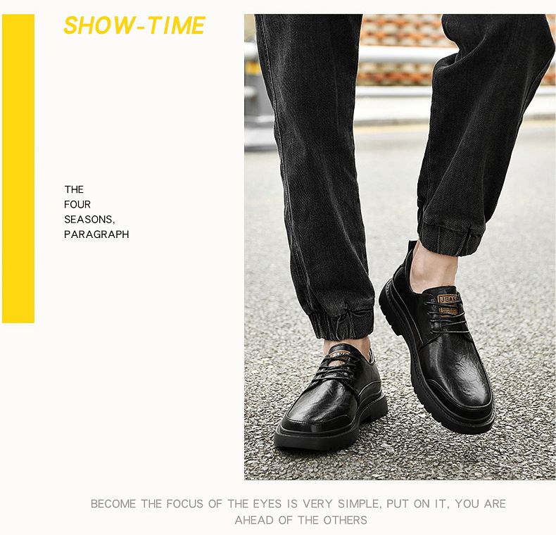 Scarpe in pelle di grandi dimensioni da uomo, stivali da locomotiva in velluto termico, stivali corti, stivali casual Martin_voghion.com