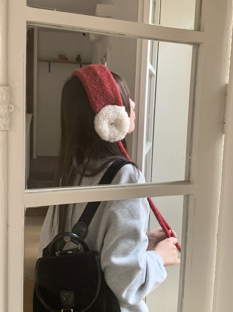 Protective Hat Warm Ear Flaps Winter Warmth Women's Earmuffs_voghion.com