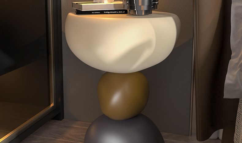 Table d'angle Fortune de style crème haut de gamme de luxe de style créatif de côté de Thirteen d'artisan_voghion.com