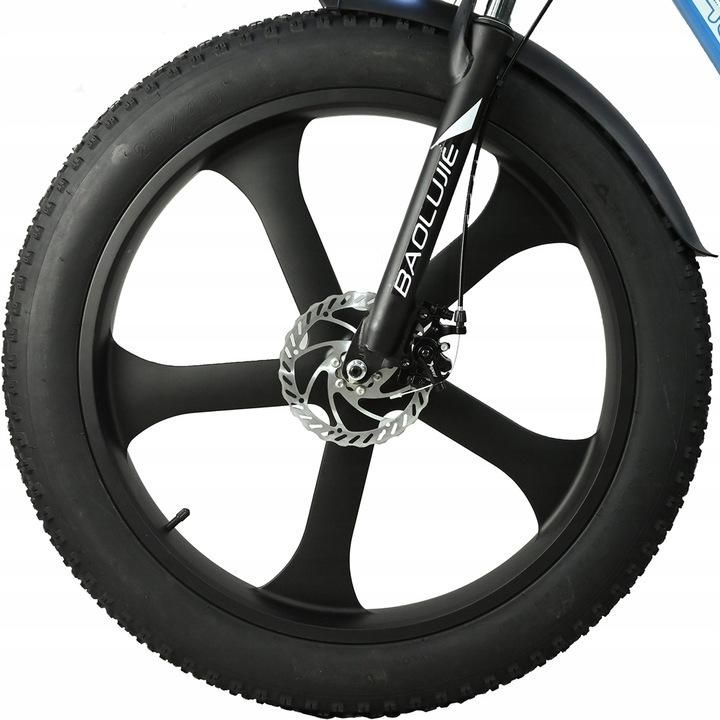 BAOLUJIE DP-2620 Electric Bicycle, All-in-One Wheel, 750W Motor, 48V 13Ah Battery, 7-Speed SHIMANO, Hydraulic Disc_voghion.com