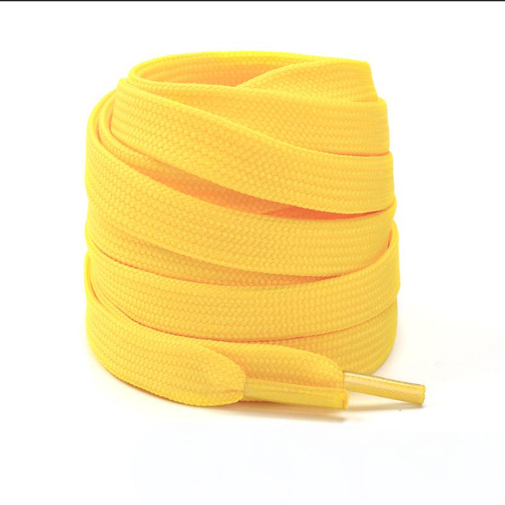 Accessori per scarpe lacci per scarpe a doppio strato a grana fine con punta a conchiglia lacci per scarpe in tela scarpe casual scarpe sportive lacci piatti in bianco e nero_voghion.com