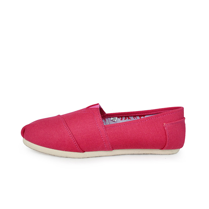 designer Flat Canvas For Lazy Men And Women, Solid Color Tom ThomasCloth Casual Shoes Jm MaryShoes_voghion.com