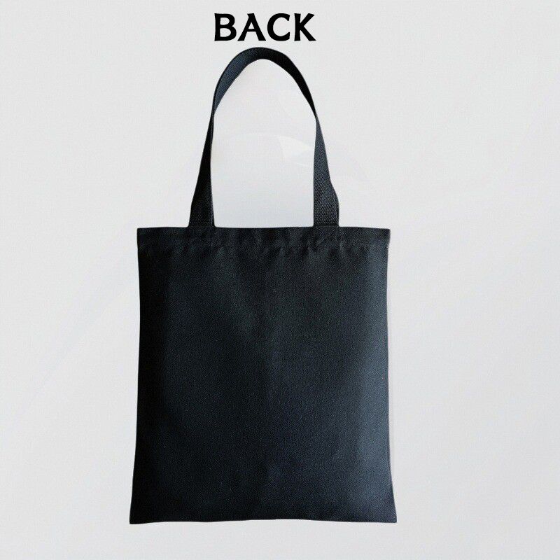 Borsa tote in tela estetica per donna, borsa tote in tessuto robusto con motivo a farfalla e fiore, borsa a tracolla_voghion.com