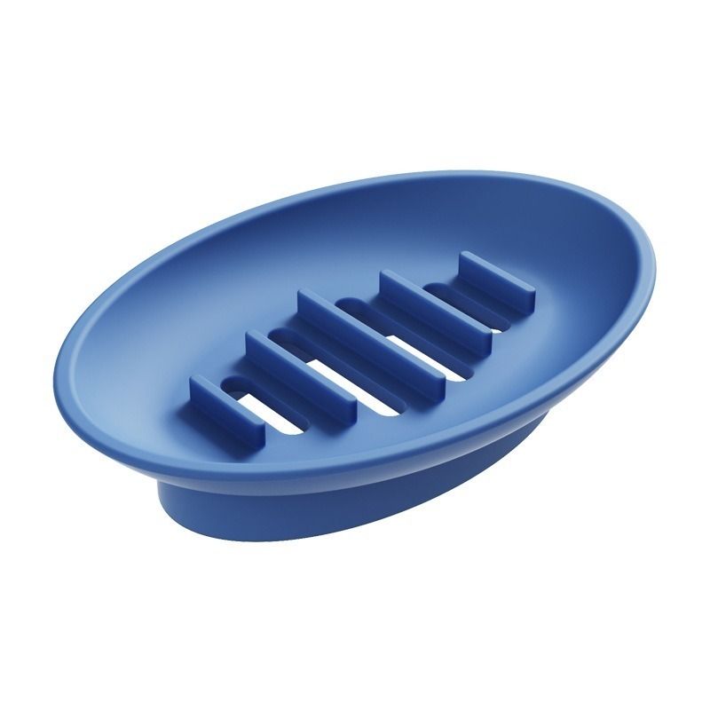 Portasapone di lusso in silicone con drenaggio | Portasapone antiscivolo ad asciugatura rapida | Portasapone antimuffa per bagno e cucina_voghion.com