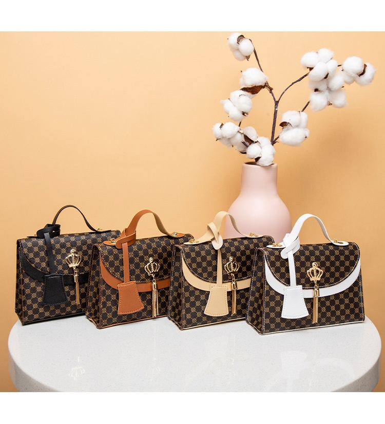 Neue Damentasche mit einzelner Schulter, diagonaler Straddle-Handtasche, modisch, vielseitig, Retro-Trendtasche, hochwertige Textur, Trendtasche_voghion.com