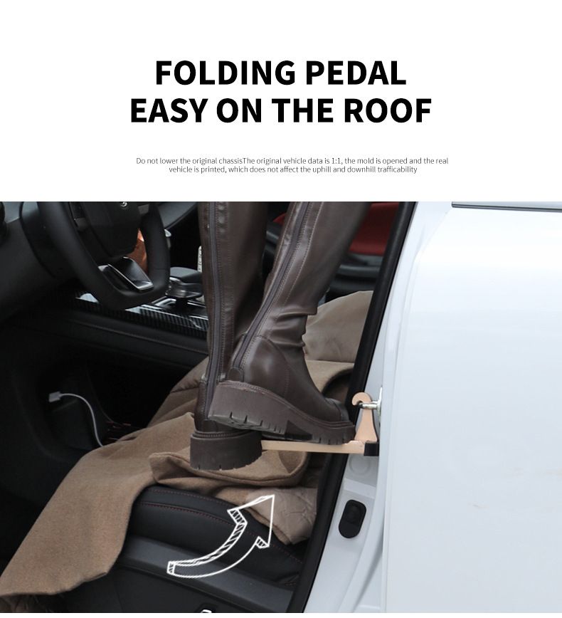 Applicable SUV Entry Roof Footboard Assist Hook Car Door Step Doorstep_voghion.com