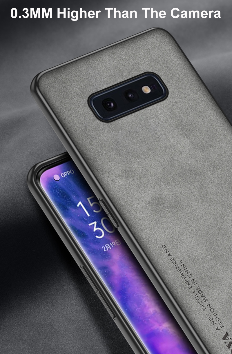Funda de piel de lujo para Samsung Galaxy S10 Plus S10 5G S10E Funda de teléfono de silicona para Samsung S10 + S10E S10Plus Coq_voghion.com