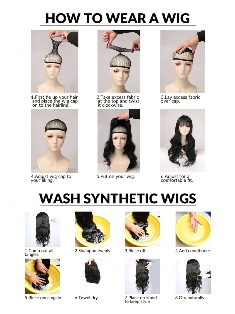 Extension de cheveux synthétiques queue de cheval bouclée extra longue_voghion.com