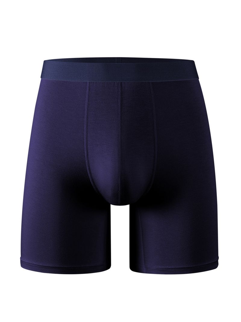 Men's Underwear Long Underwear Mid Waist Black Boys' Pants Students Youth Sports Leisure_voghion.com