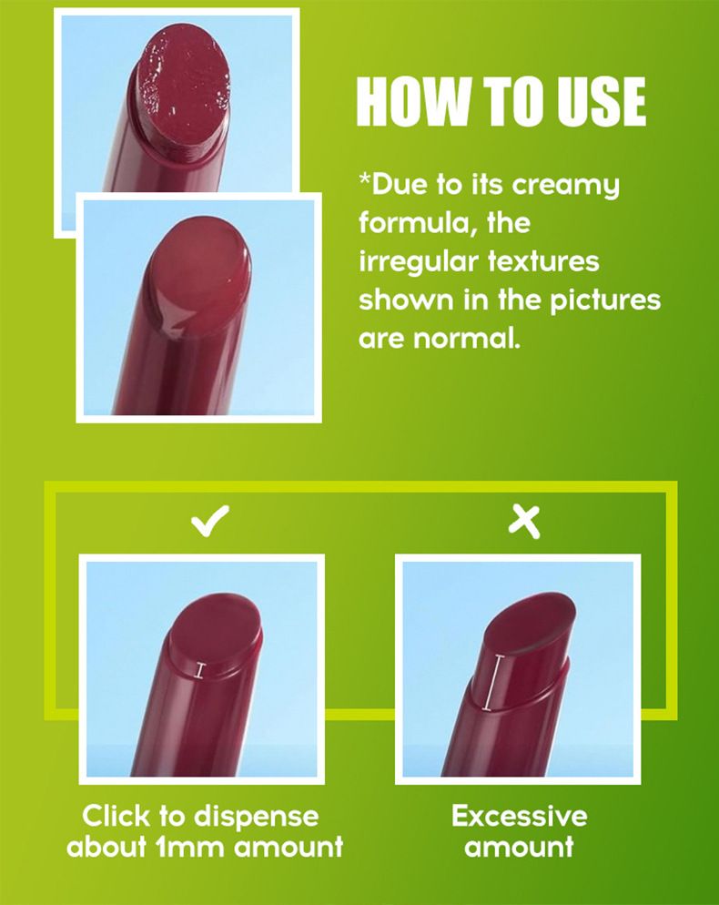 Schoonheid & Gezondheid PAGE VINE Pressed Lipstick Solid Water Gloss Lip Gloss Mirror Lip Glaze Lipstick Multi Color Lipstick Lip Oil_voghion.com