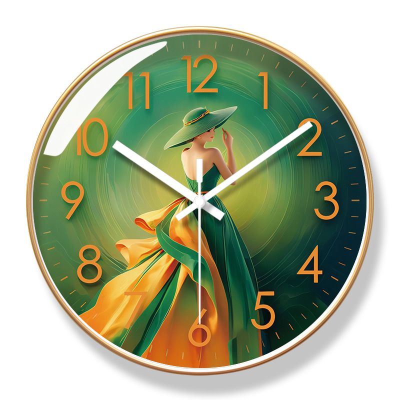 Orologio da parete Yipula 7121, stile nordico, semplice, silenzioso, per soggiorno, personalità creativa_voghion.com