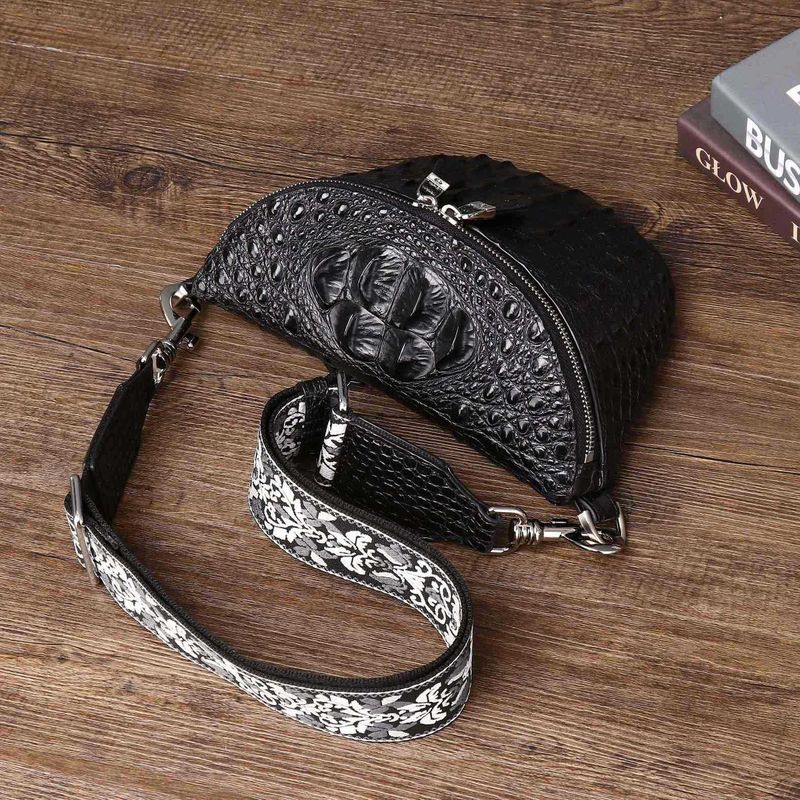 Neue Schultertasche aus modischem Silikonleder mit Krokodilmuster und großer Kapazität, einfache Herrentasche_voghion.com
