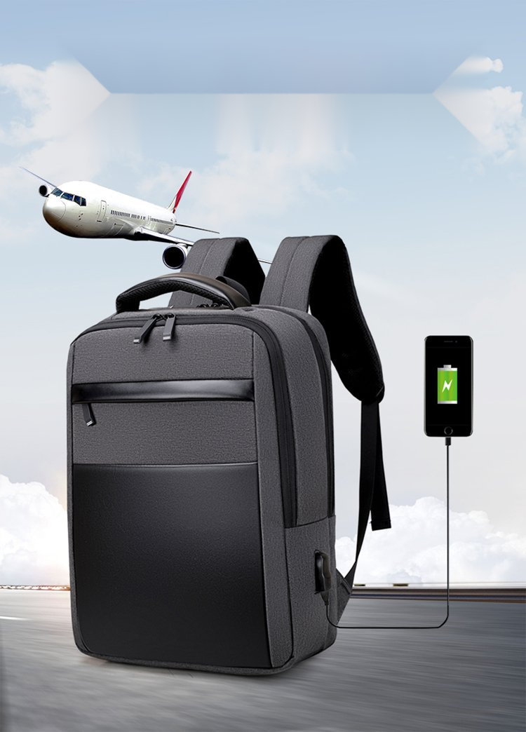 New for men, large capacity fashionable computer bag, backpack, commuting business backpack_voghion.com