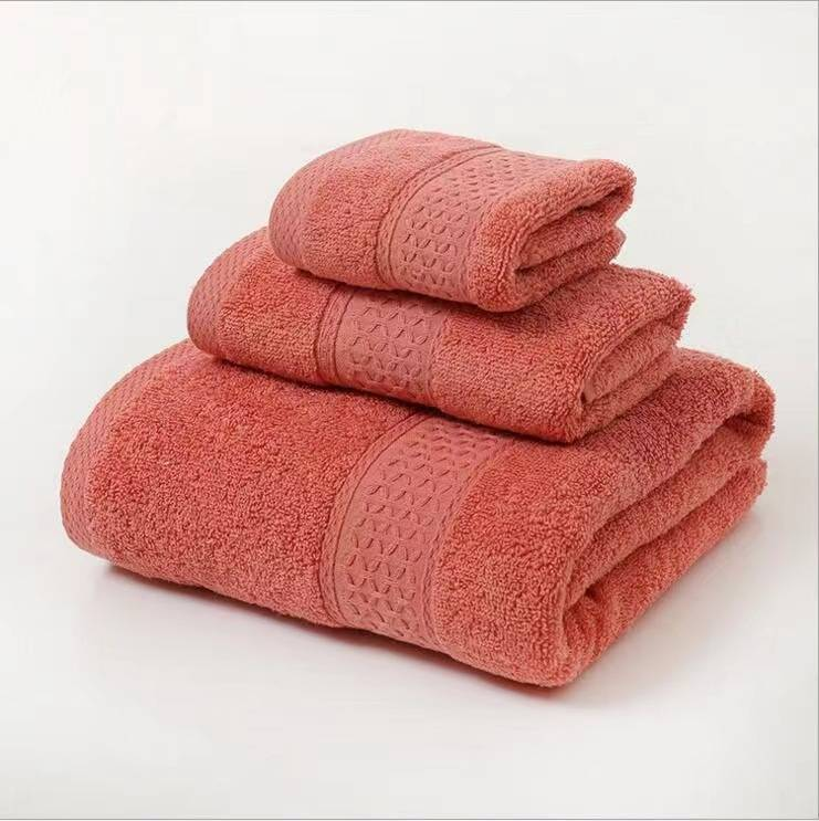 Premium-Badetuch-Set, 100 % Baumwolle, leichte und sehr saugfähige, schnell trocknende Handtücher, perfekt für den täglichen Gebrauch_voghion.com
