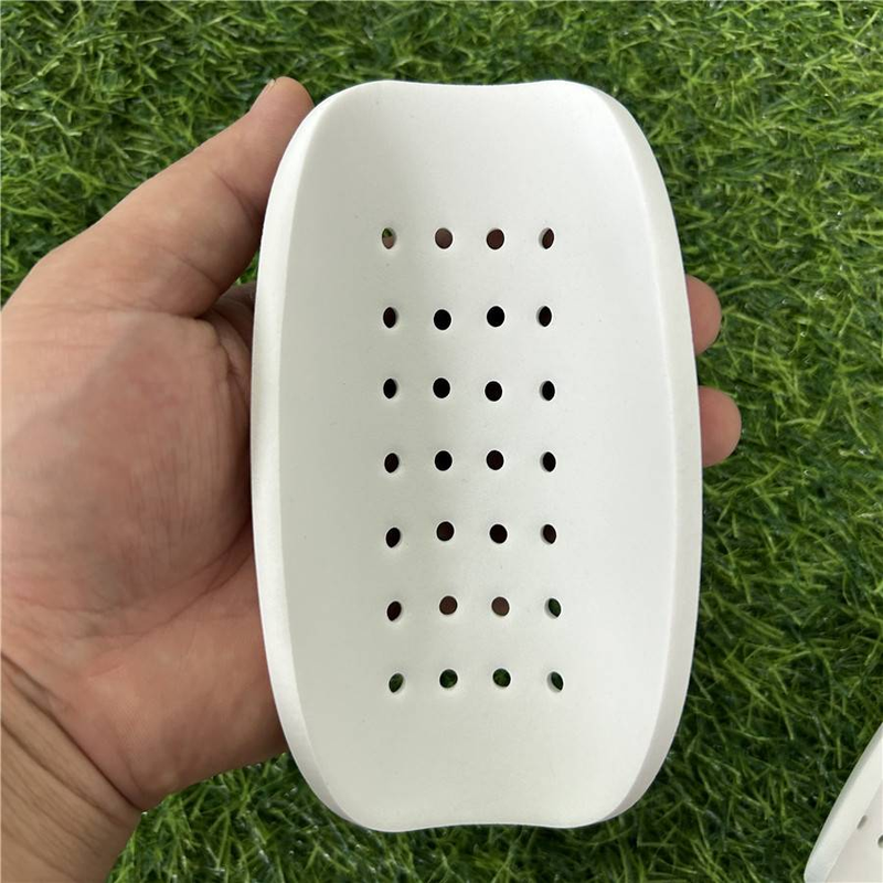 EVA Foam Shin Guards For Soccer - Lightweight Protective Leg Pads For Football, Basketball & Volleyball Training (Pair - White, Small & Large Sizes)_voghion.com
